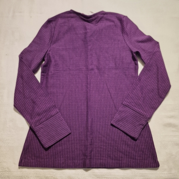 REI girls size Large or 14/16 2 tone purple long sleeve shirt NWOT - Picture 5 of 6
